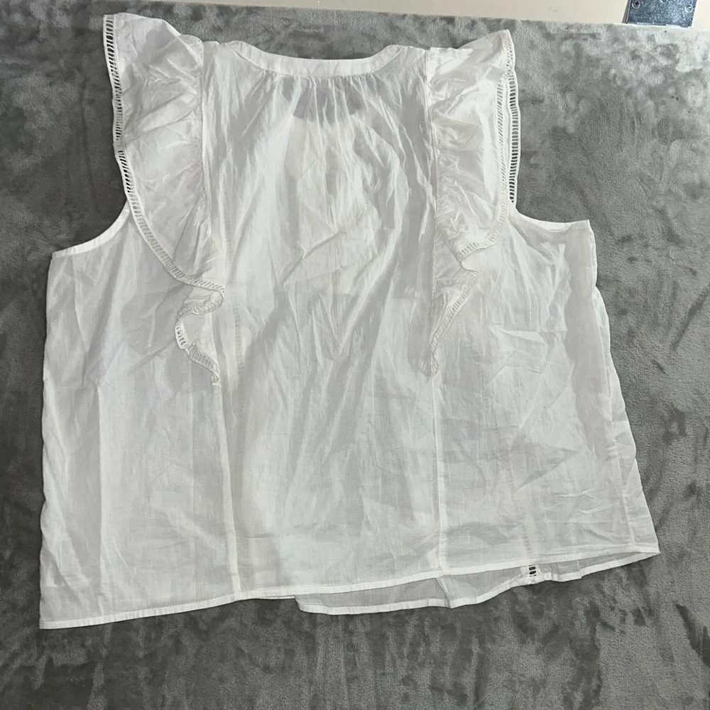 Gap Lucille off white peasant blouse - Picture 8 of 14